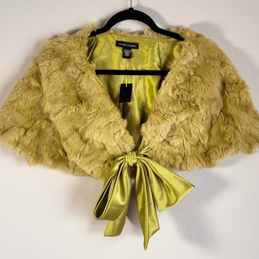 Genuine Rabbit Fur Wrap